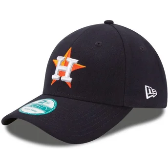 cappellino-visiera-curva-nero-regolabile-9forty-the-league-di-houston-astros-mlb-di-new-era