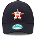 cappellino-visiera-curva-nero-regolabile-9forty-the-league-di-houston-astros-mlb-di-new-era