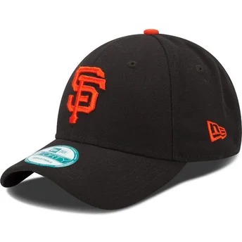 Casquette courbée noire ajustable 9FORTY The League San Francisco Giants MLB New Era