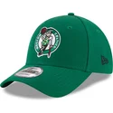 cappellino-visiera-curva-verde-regolabile-9forty-the-league-di-boston-celtics-nba-di-new-era