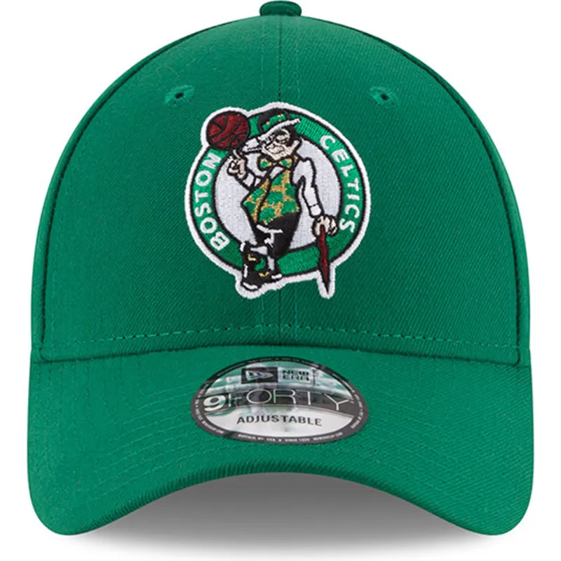petten-gebogen-groen-verstelbare-band-9forty-the-league-van-boston-celtics-nba-van-new-era