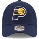 cappellino-visiera-curva-blu-marino-regolabile-9forty-the-league-di-indiana-pacers-nba-di-new-era