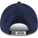 casquette-courbee-bleue-marine-ajustable-9forty-the-league-indiana-pacers-nba-new-era