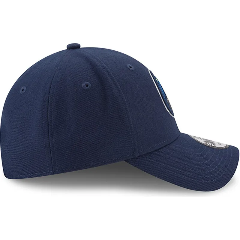 petten-gebogen-marineblauw-verstelbare-band-9forty-the-league-van-minnesota-timberwolves-nba-van-new-era