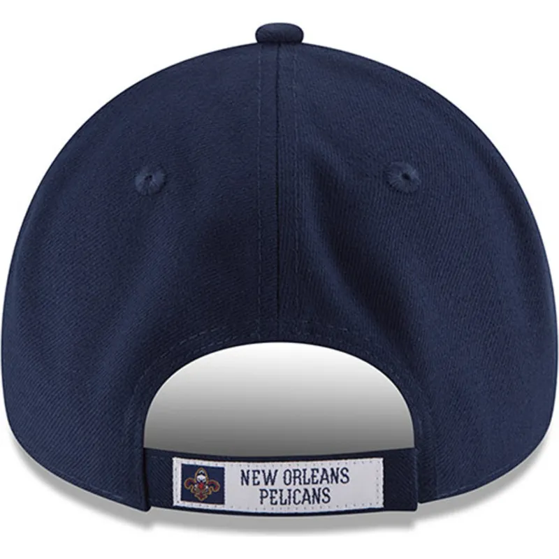 petten-gebogen-marineblauw-verstelbare-band-9forty-the-league-van-new-orleans-pelicans-nba-van-new-era