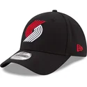 cappellino-visiera-curva-nero-regolabile-9forty-the-league-di-portland-trail-blazers-nba-di-new-era