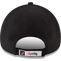 cappellino-visiera-curva-nero-regolabile-9forty-the-league-di-portland-trail-blazers-nba-di-new-era