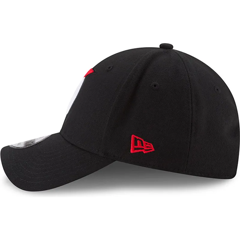 cappellino-curvo-nero-regolabile-9forty-the-league-dei-portland-trail-blazers-nba-di-new-era