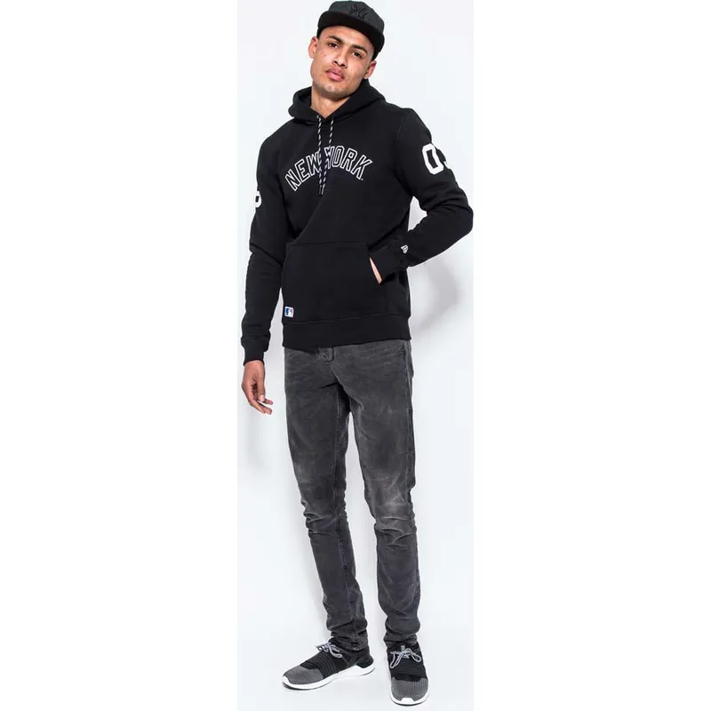 sweater-met-capuchon-zwart-pullover-hoody-east-coast-van-new-york-yankees-mlb-van-new-era sweater-met-capuchon-zwart-pullover-hoody-east-coast-van-new-york-yankees-mlb-van-new-era