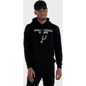 sweat-a-capuche-noir-pullover-hoody-san-antonio-spurs-nba-new-era