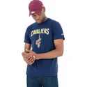 t-shirt-korte-mouw-blauw-van-cleveland-cavaliers-nba-van-new-era