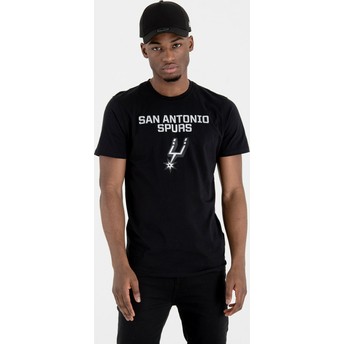 New Era San Antonio Spurs NBA Black T-Shirt