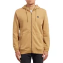 volcom-old-gold-single-stone-yellow-zip-through-hoodie-sweatshirt