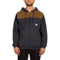 volcom-mud-louie-ii-lined-black-and-brown-zip-through-hoodie-sweatshirt