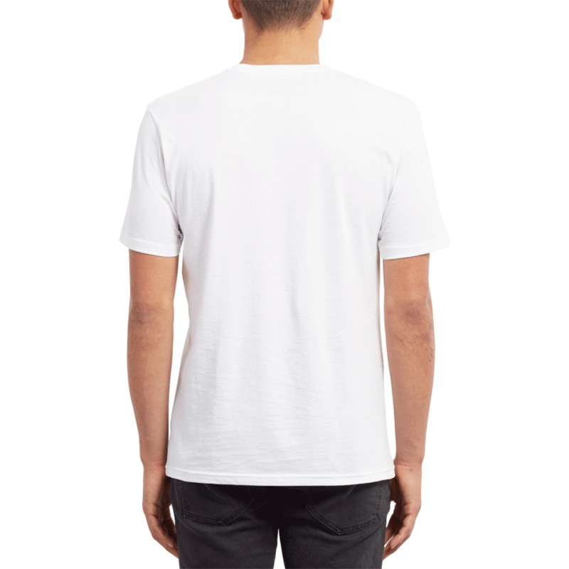 Volcom White Radiate White T-Shirt: Caphunters.com
