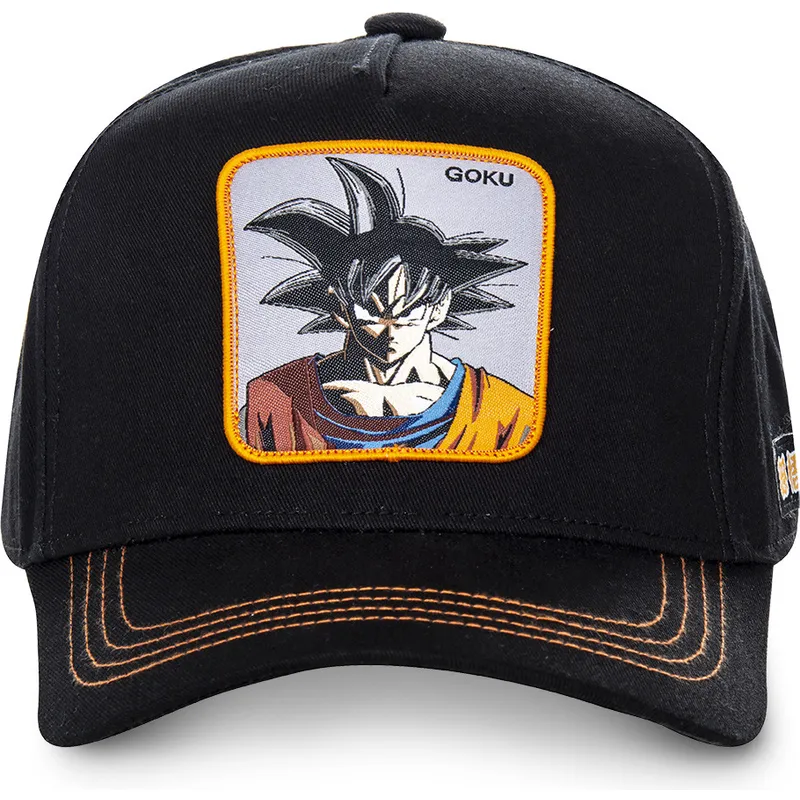 petten-gebogen-zwart-snapback-son-goku-dragon-ball-van-capslab