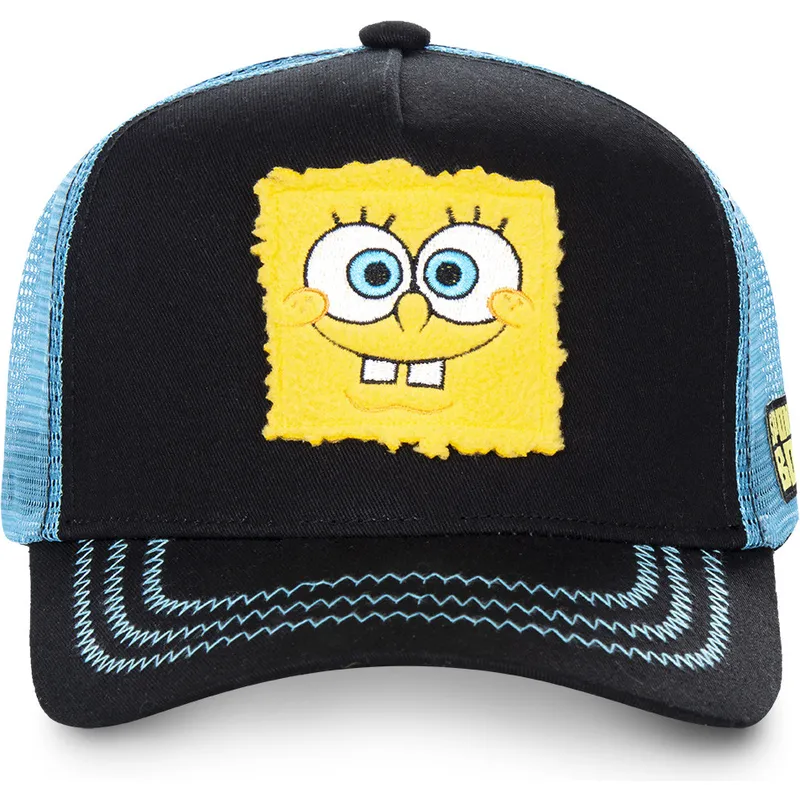 cap-gebogen-black-snapback-spongebob-spongebob-van-capslab