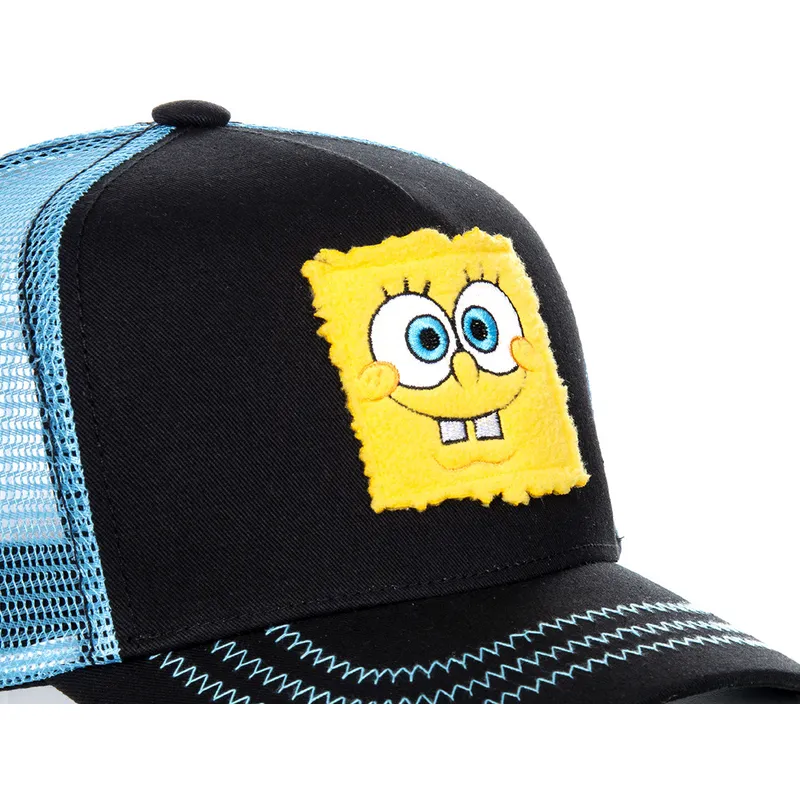 cap-gebogen-black-snapback-spongebob-spongebob-van-capslab