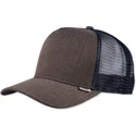 djinns-2tone-oxford-brown-and-navy-blue-trucker-hat