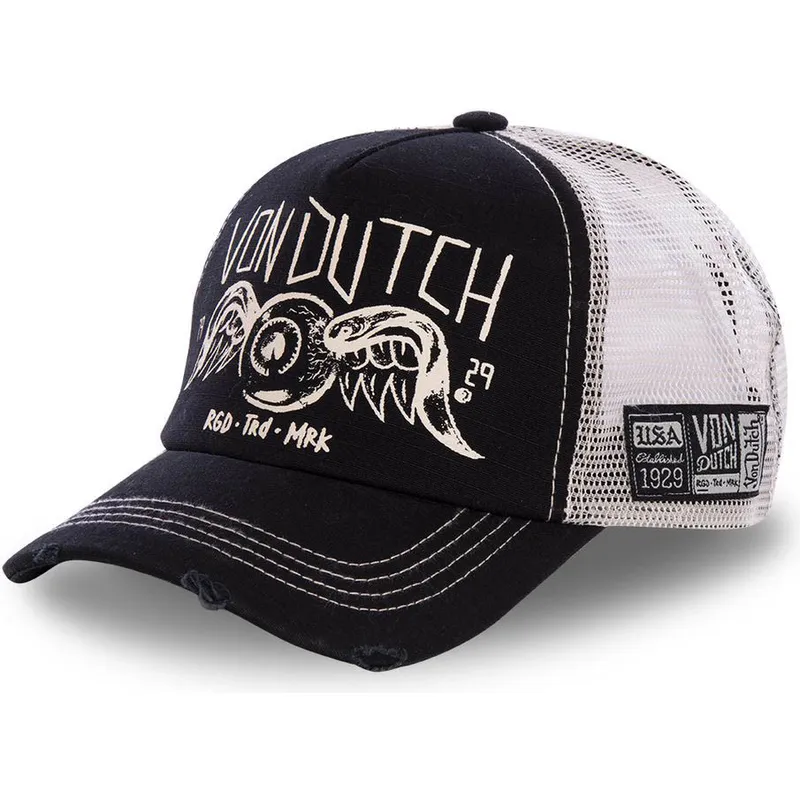 petten-gebogen-zwart-snapback-crew4-van-von-dutch