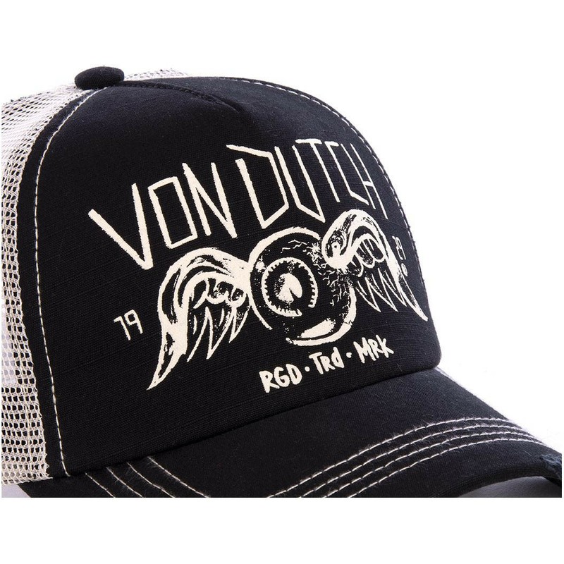 von-dutch-crew4-black-trucker-hat