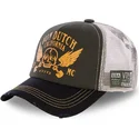 cappellino-trucker-marrone-e-nero-crew5-di-von-dutch