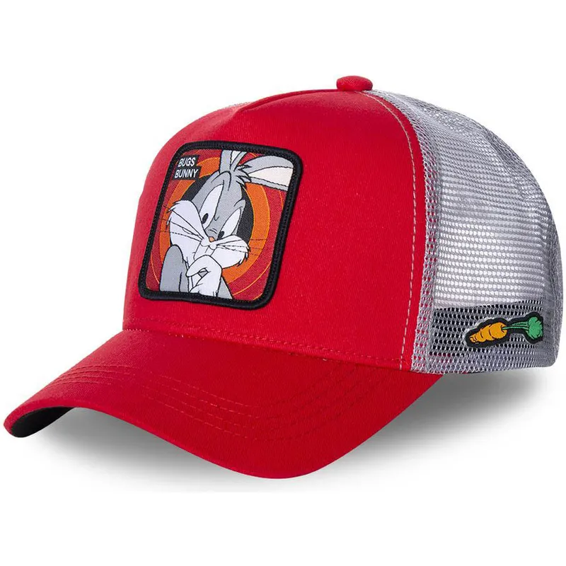 petten-gebogen-rood-snapback-bugs-bunny-looney-tunes-van-capslab
