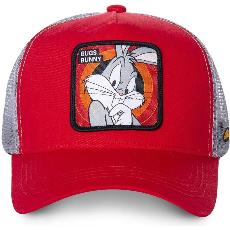 petten-gebogen-rood-snapback-bugs-bunny-looney-tunes-van-capslab