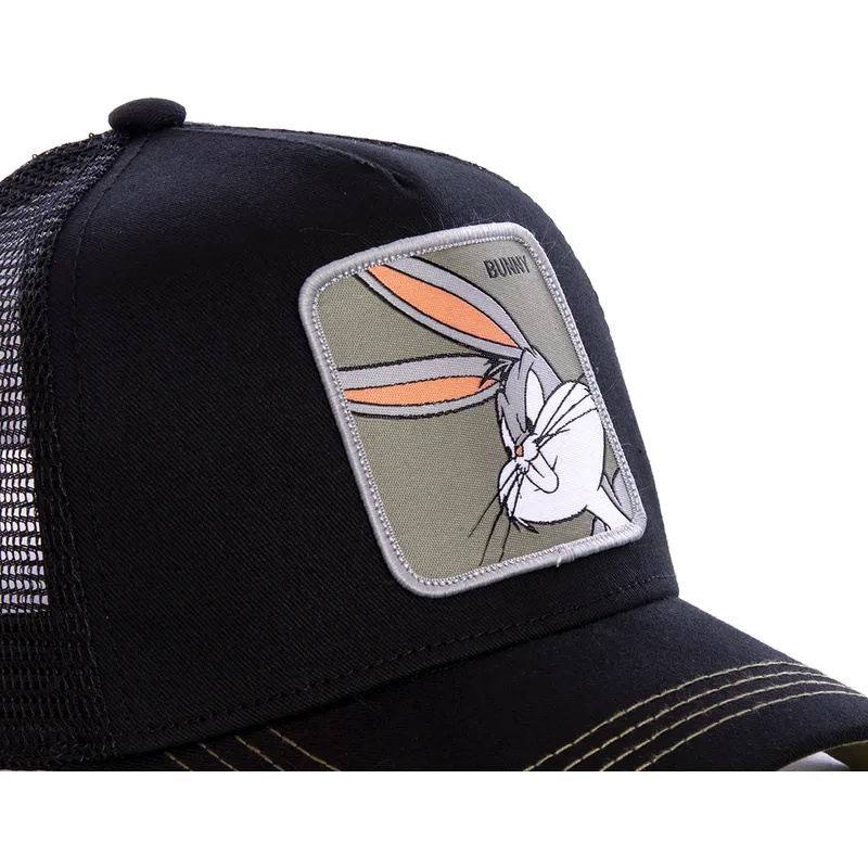 petten-gebogen-zwart-snapback-bugs-bunny-looney-tunes-van-capslab