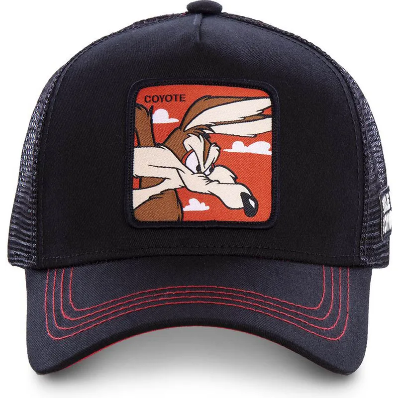 petten-gebogen-zwart-snapback-coy1-coyote-looney-tunes-van-capslab