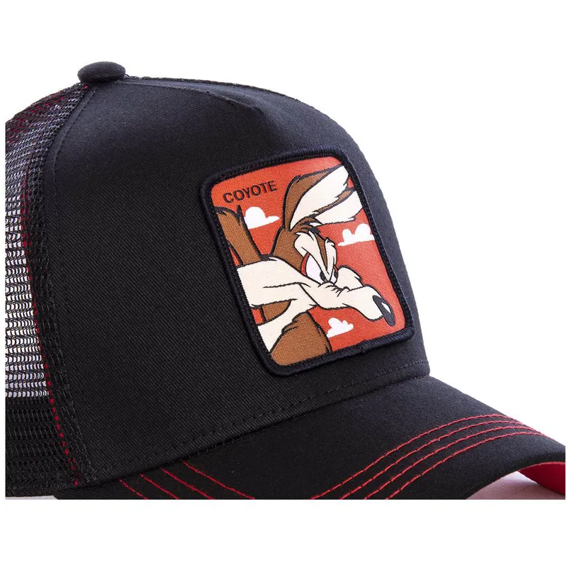 petten-gebogen-zwart-snapback-coy1-coyote-looney-tunes-van-capslab