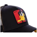 cappellino-trucker-nero-daffy-duck-daf1-looney-tunes-di-capslab