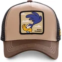 cappellino-trucker-marrone-beep-beep-roa2-looney-tunes-di-capslab