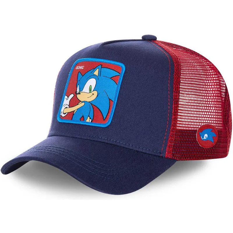 petten-gebogen-marineblauw-snapback-sonic-sonic-the-hedgehog-van-capslab