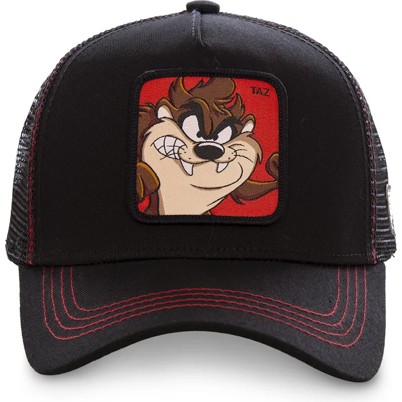 petten-gebogen-zwart-snapback-diablo-tasmaanse-duivel-looney-tunes-van-capslab