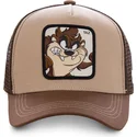 casquette-trucker-marron-diable-de-tasmanie-taz2-looney-tunes-capslab