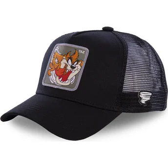 cappellino-trucker-nero-diavolo-di-tasmania-taz3-looney-tunes-di-capslab