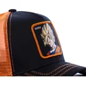 trucker-cap-schwarz-und-orange-son-goku-super-saiyan-go3-dragon-ball-von-capslab