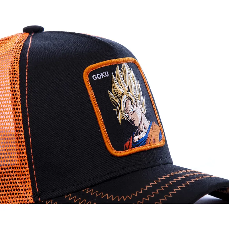 petten-gebogen-zwart-snapback-super-saiyan-go3-son-goku-dragon-ball-van-capslab