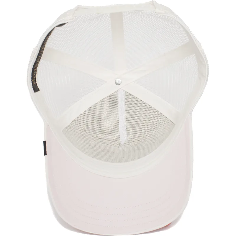 cappellino-trucker-bianco-fenicottero-galleggiante-floater-di-goorin-bros