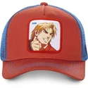 capslab-ken-masters-ken-street-fighter-red-and-blue-trucker-hat