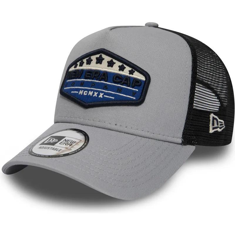 petten-gebogen-grijs-snapback-patch-a-frame-van-new-era petten-gebogen-grijs-snapback-patch-a-frame-van-new-era