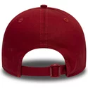 new-era-curved-brim-black-logo-9forty-essential-de-new-york-yankees-mlb-red-adjustable-cap
