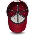 new-era-curved-brim-black-logo-9forty-essential-de-new-york-yankees-mlb-red-adjustable-cap
