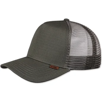 Casquette trucker verte M-Ribstop Djinns