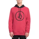 volcom-burgundy-heather-stone-red-hoodie-sweatshirt