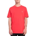 volcom-true-red-stone-blank-red-t-shirt