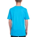 volcom-cyan-blue-halfer-blue-t-shirt