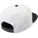 volcom-flat-brim-grey-vintage-quarter-fabric-grey-snapback-cap-with-black-visor