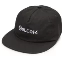 volcom-flat-brim-black-old-punker-black-snapback-cap